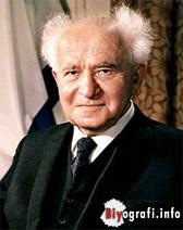 David Ben Gurion kimdir aslen nereli kaç yaşında hayatı biyografisi